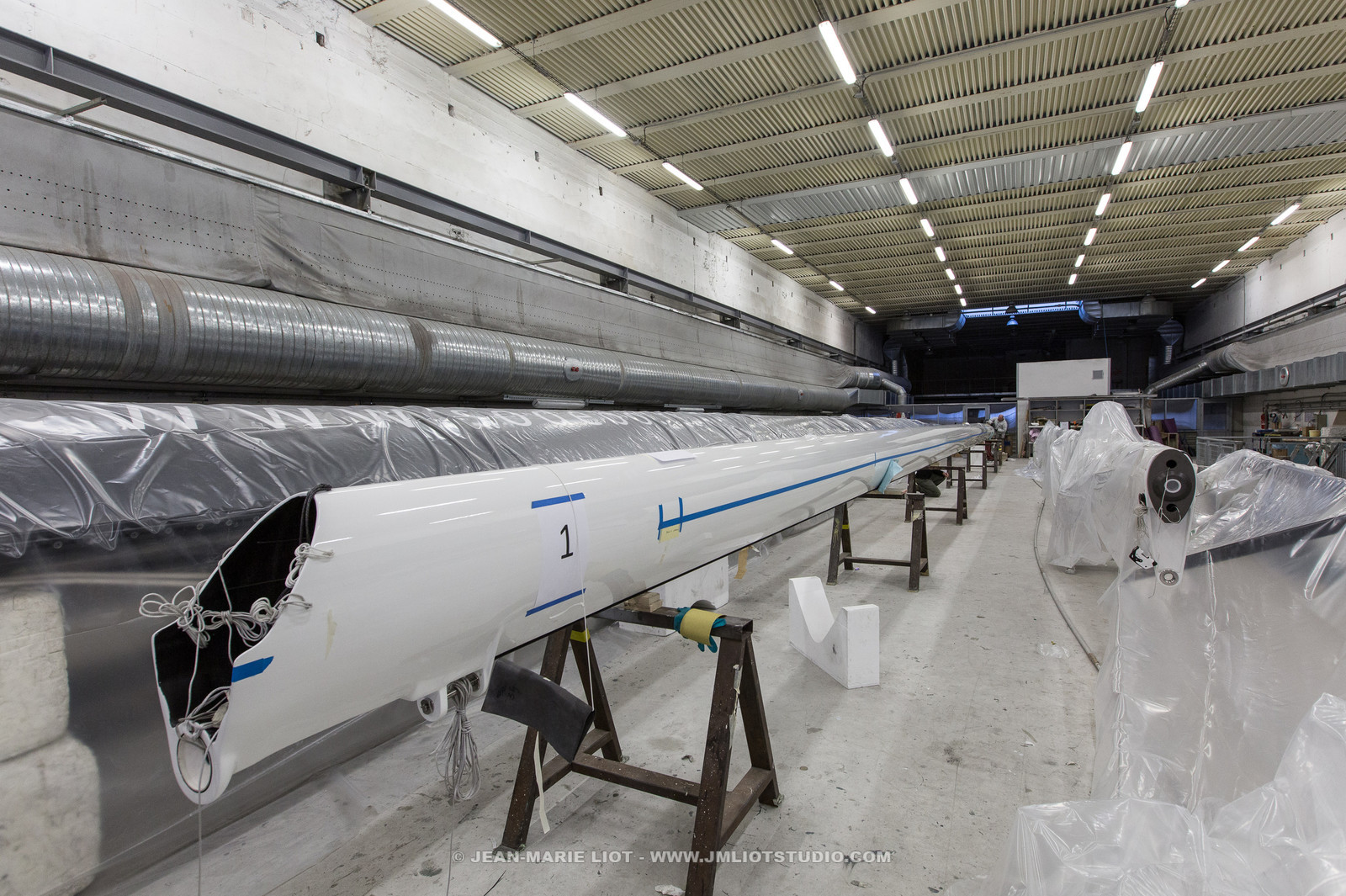 SAILING - IMOCA SAFRAN 2 - NEW MAST