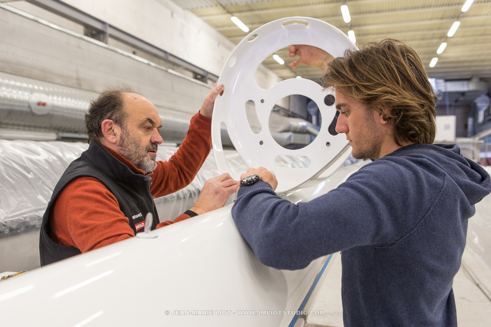 SAILING - IMOCA SAFRAN 2 - NEW MAST