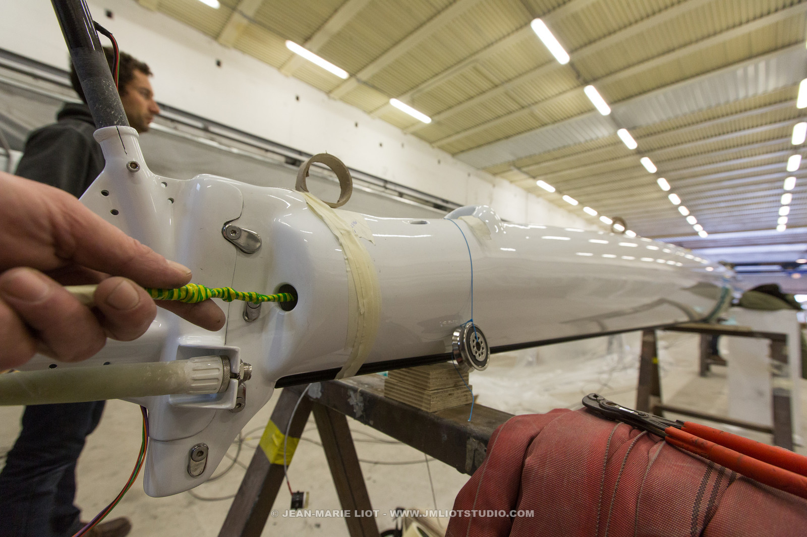 SAILING - IMOCA SAFRAN 2 - NEW MAST